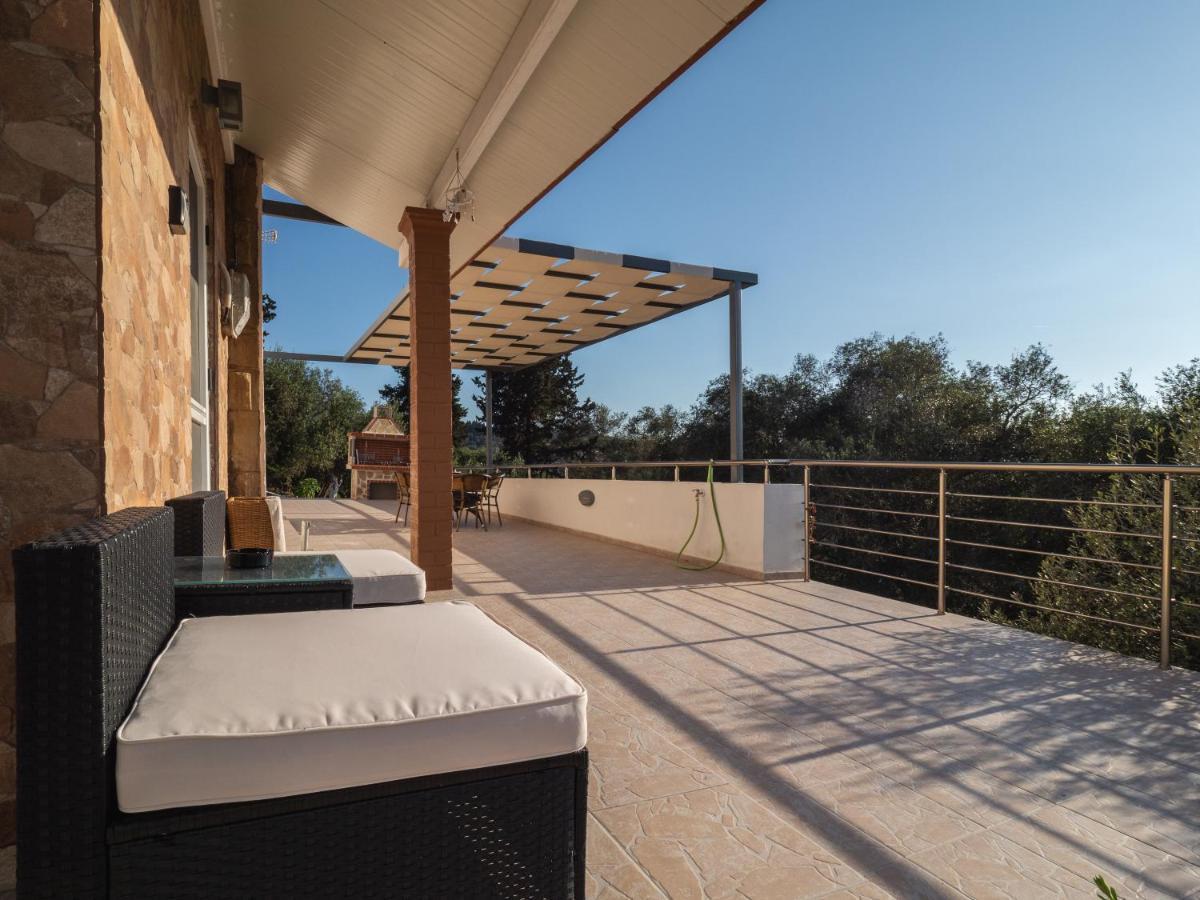 Olea Stone House Near The Sea Villa Notos Bagian luar foto